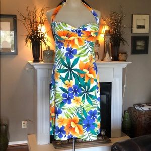 Tommy Bahama Halter Dress BEAUTIFUL!